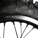 Arctic Leopard XE Pro 16" Rear Wheel and Dirt Tires - XE Pro OEM