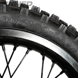 Arctic Leopard XE Pro 16" Rear Wheel and Dirt Tires - XE Pro OEM