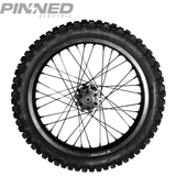 Arctic Leopard XE Pro 18" Rear Wheel and Dirt Tires