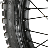 Arctic Leopard XE Pro 18" Rear Wheel and Dirt Tires