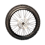 AL XE Pro 19" Front Wheel and Dirt Tires (Arctic Leopard XE Pro OEM)