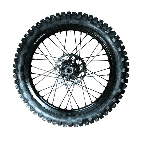Arctic Leopard XE Pro 18" Rear Wheel and Dirt Tires - XE Pro OEM