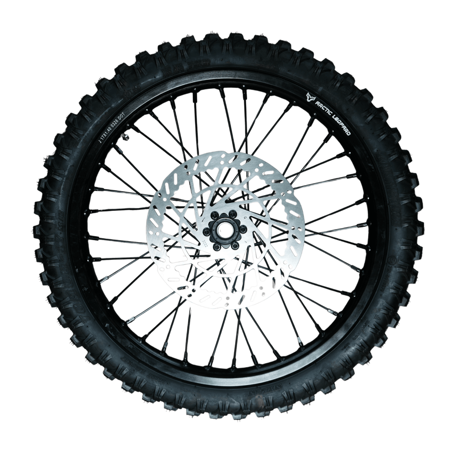 Arctic Leopard XF 17" Front Wheel Set - OEM