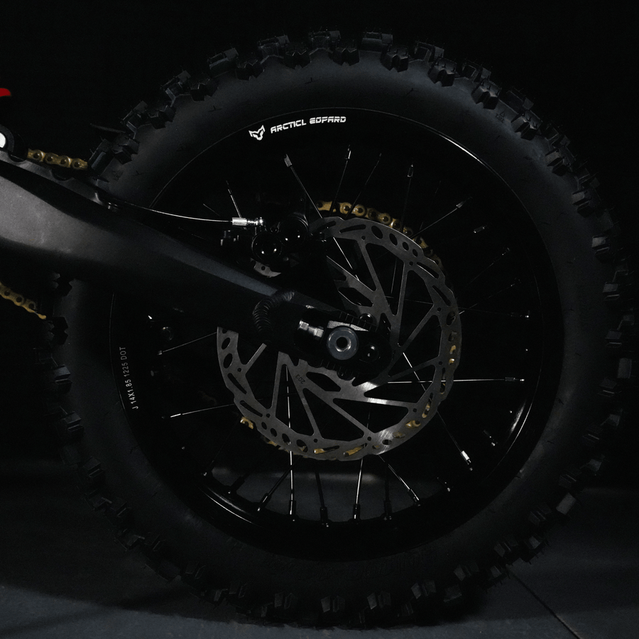 Arctic Leopard XF electric dirt bike — view 34