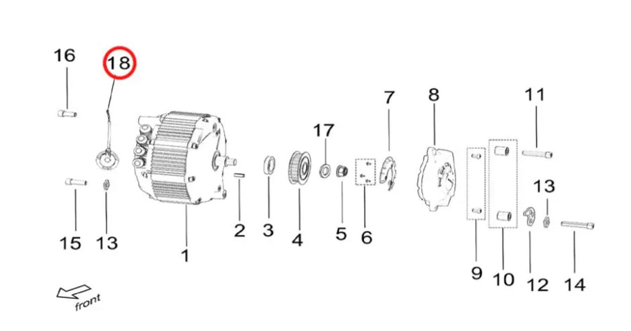 Surron Light Bee - OEM Hall Sensor