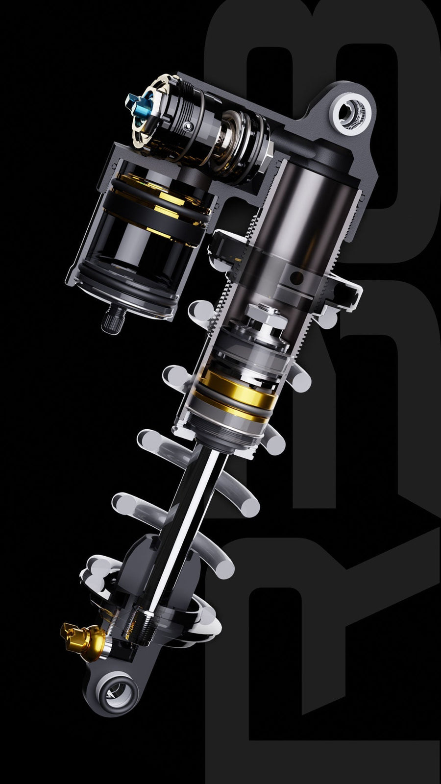 Sirris R38 Rear Shock for E Ride Pro SR & SS 3.0