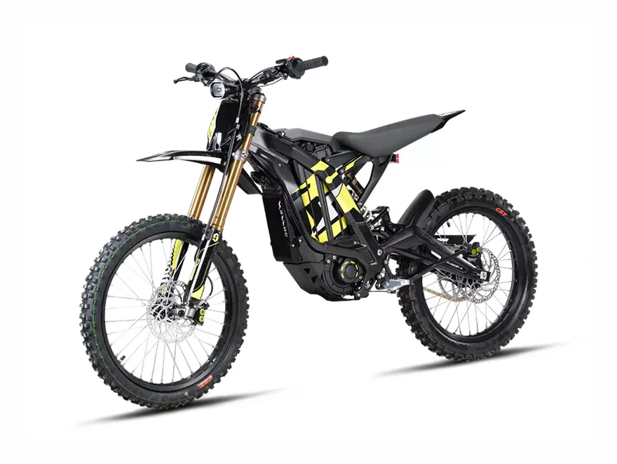 Sur-Ron Light Bee X 2025, Black — front three-quarter view